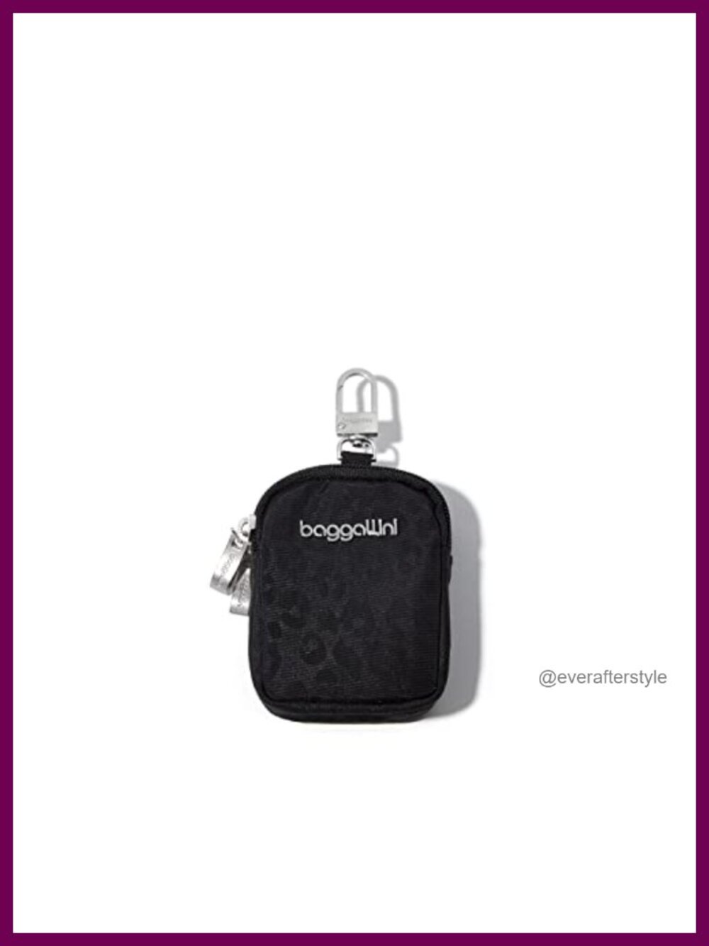 Baggallini On the Go Mini Pouch RFID Blocking Clip-On Crossbody